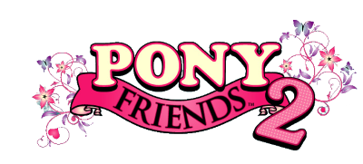 Pony Friends 2 title screen for Nintendo DS